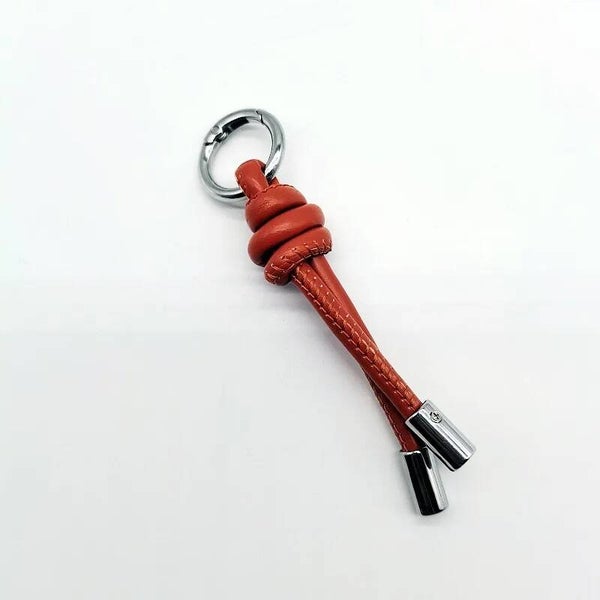 Porte-Clefs Cuir Avec Anneau En Métal