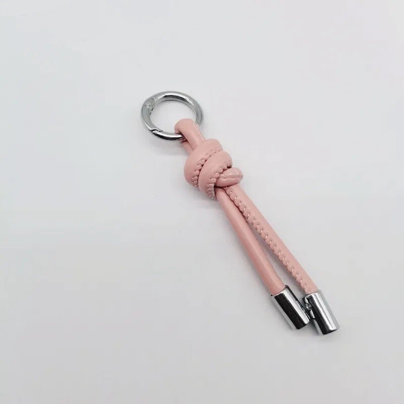 Porte-Clefs Cuir Avec Anneau En Métal