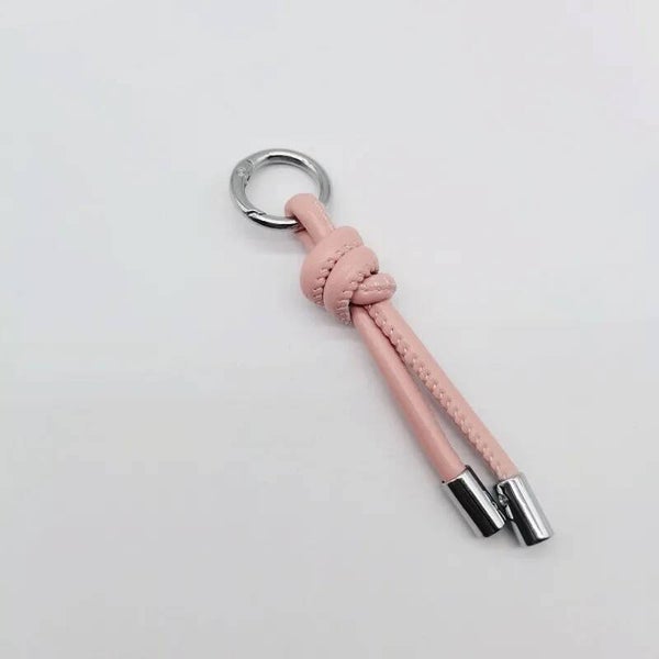 Porte-Clefs Cuir Avec Anneau En Métal