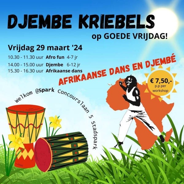 Djembe kriebels @Spark 29 maart 2024