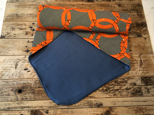 Afridassi oranje blauw