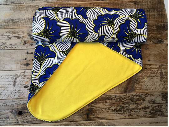 Afridassi blauw geel
