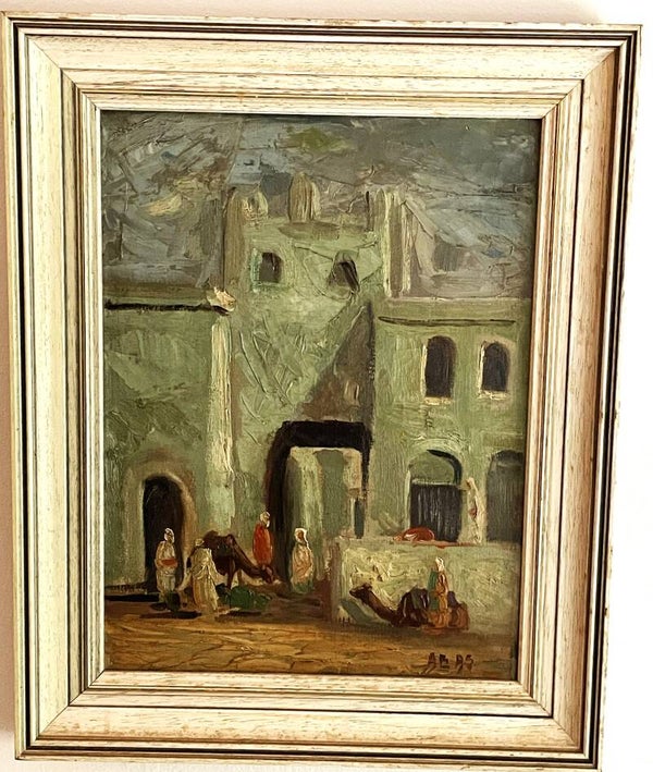 Antonius Brouwer (1827–1908) – Straatbeeld in Jeruzalem