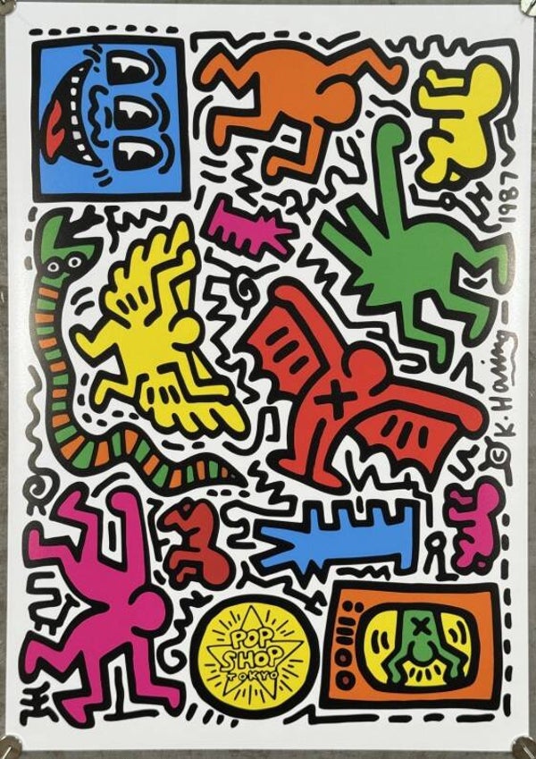 Keith Haring (1958-1990) - Pop Shop Tokyo