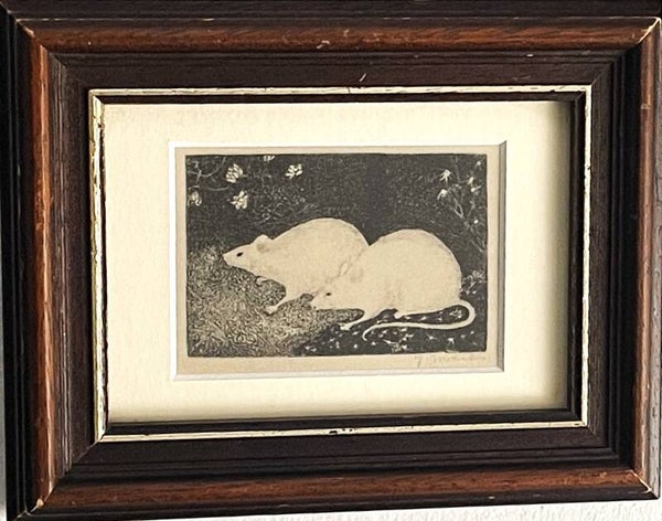 Jan Mankes (1889-1920) - Twee muizen