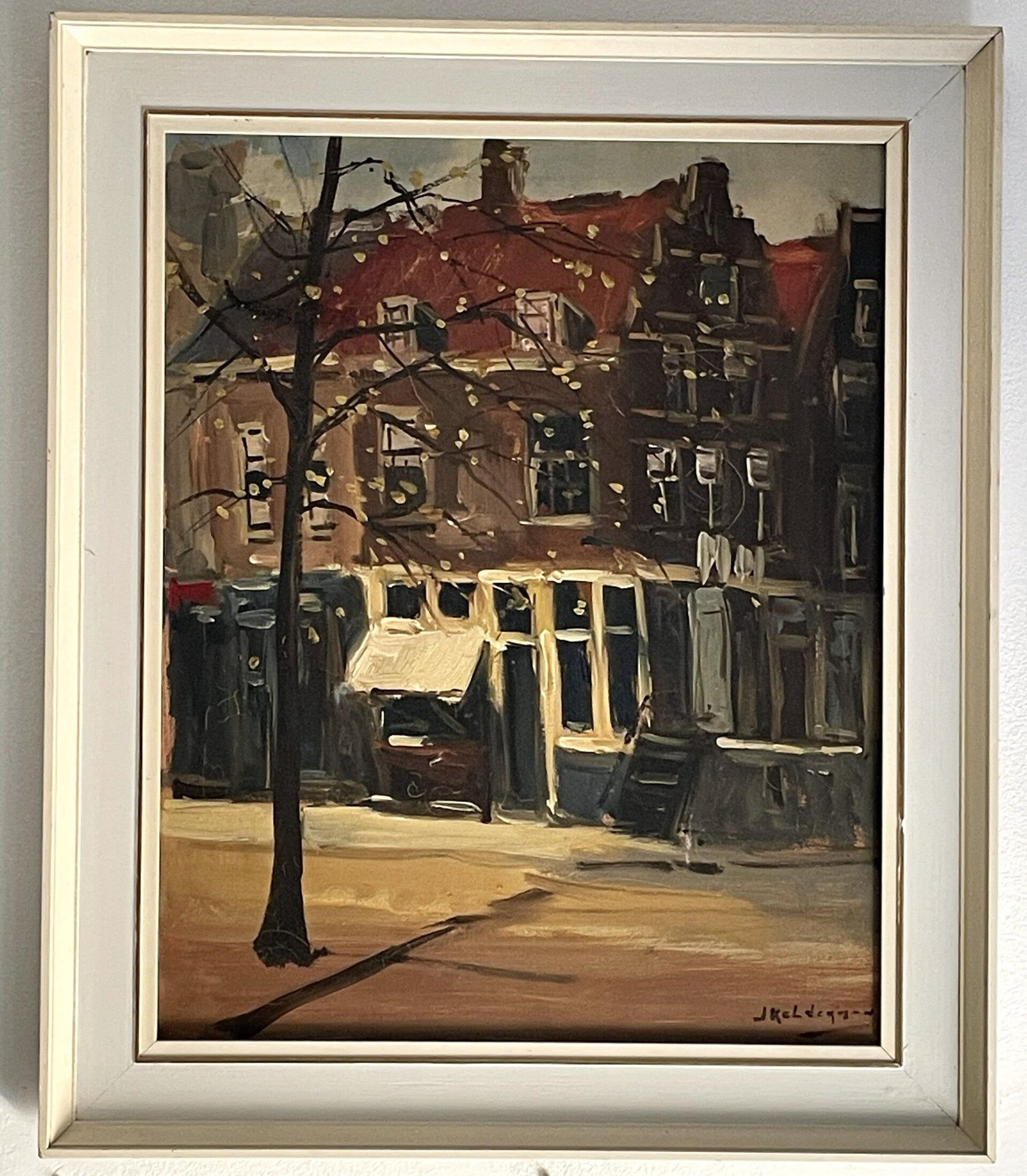 Jan Kelderman (1914-1990) - Amsterdamse gracht
