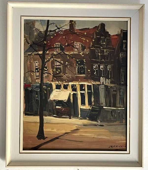Jan Kelderman (1914-1990) - Amsterdamse gracht
