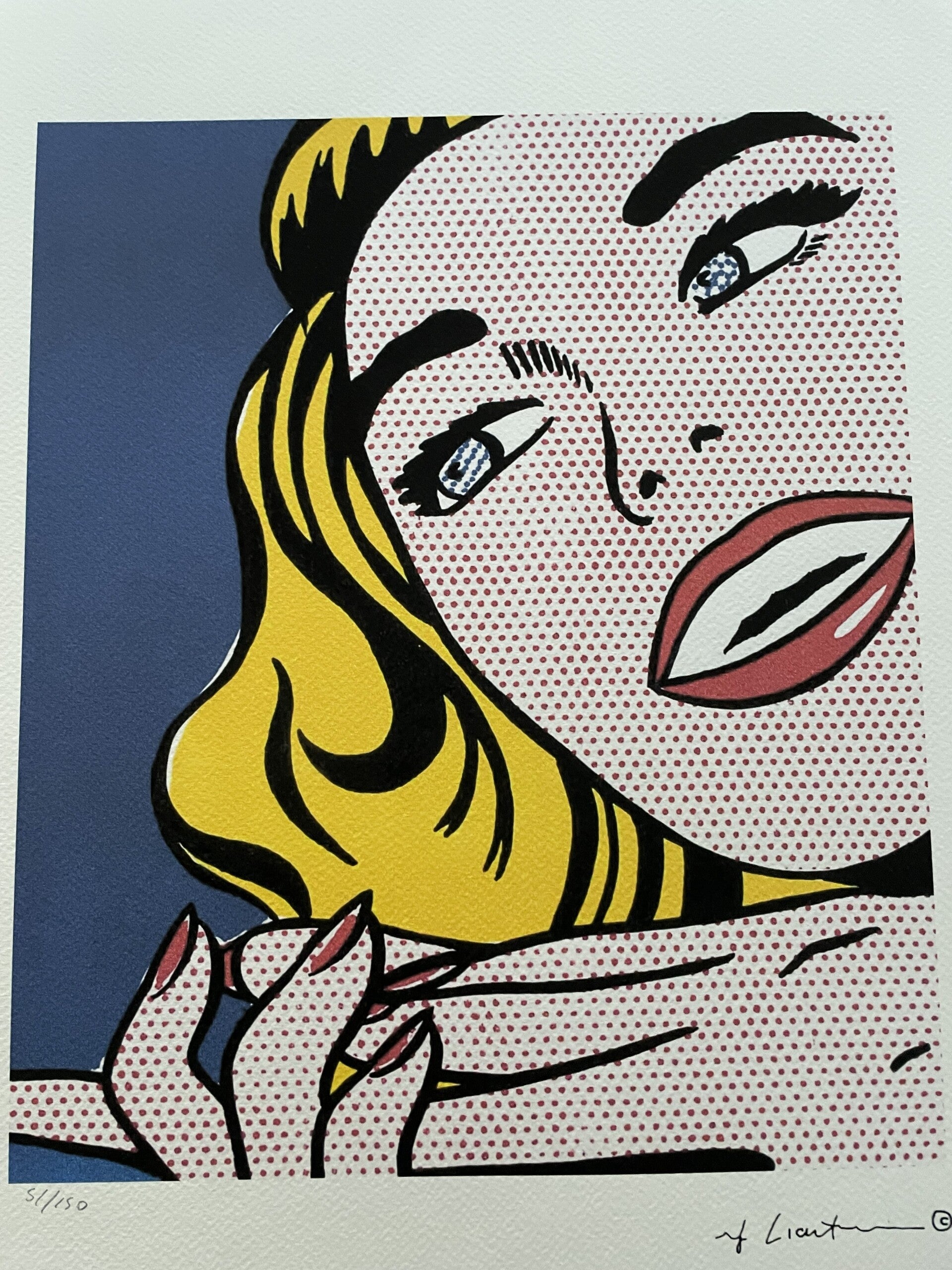 Roy Lichtenstein (1923-1997) - Girl, 1964