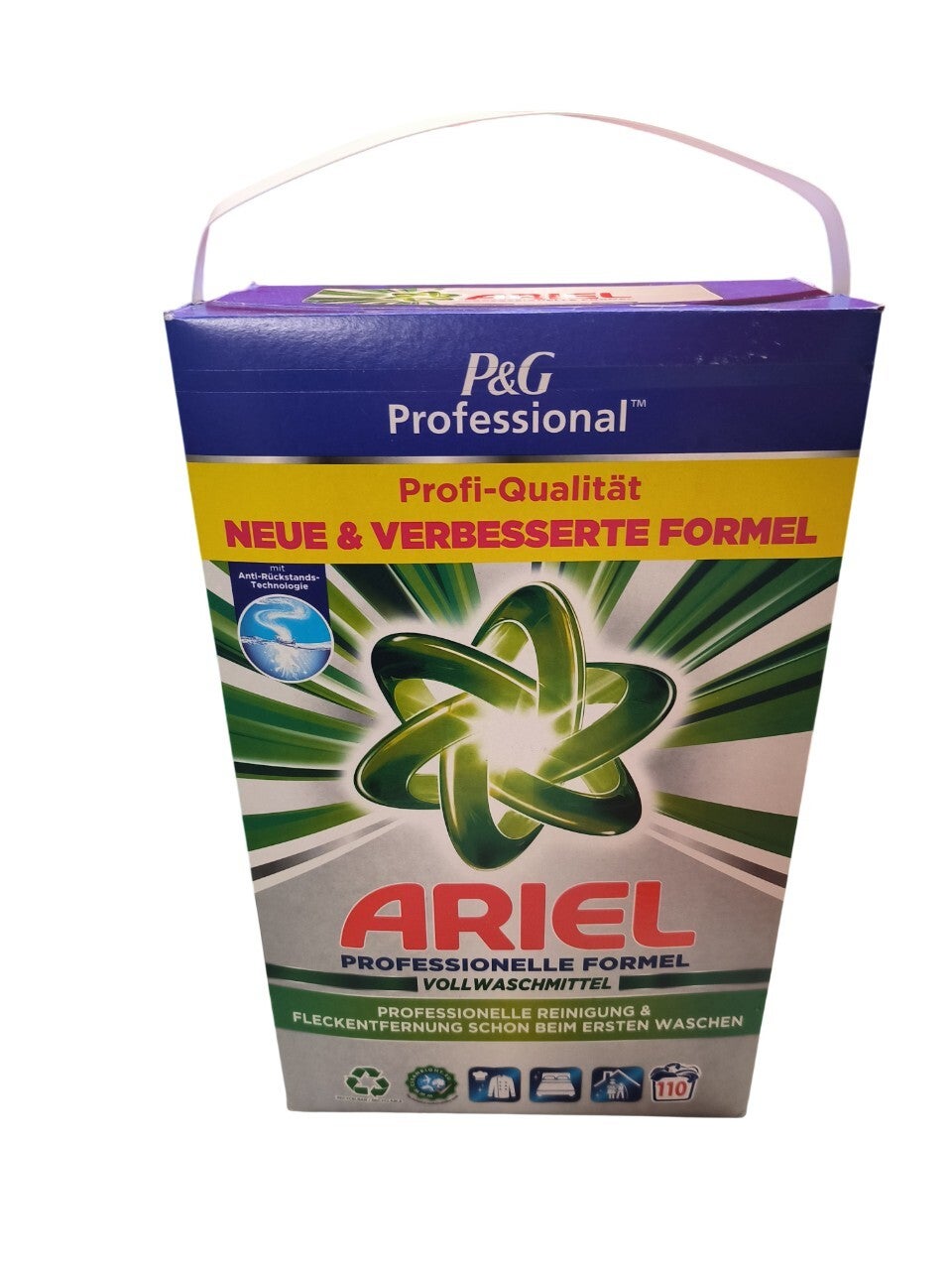 ARIEL P&G PROFESSIONAL Lessive en poudre Formule Professionnelle 6,6 kg 110 lavages