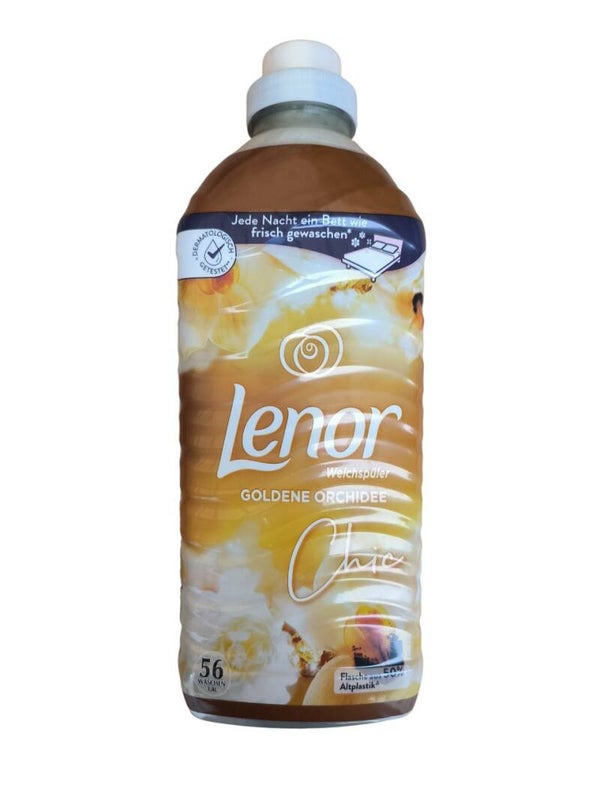 LENOR Assouplissant parfumé Golden Orchidee Maxi Format 56 lavages / 1.4 L