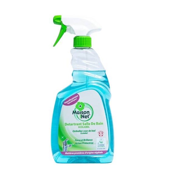 Nettoyant Détartrant Salle de Bain MAISON NET Eco Label spray de 750mL  HACCP