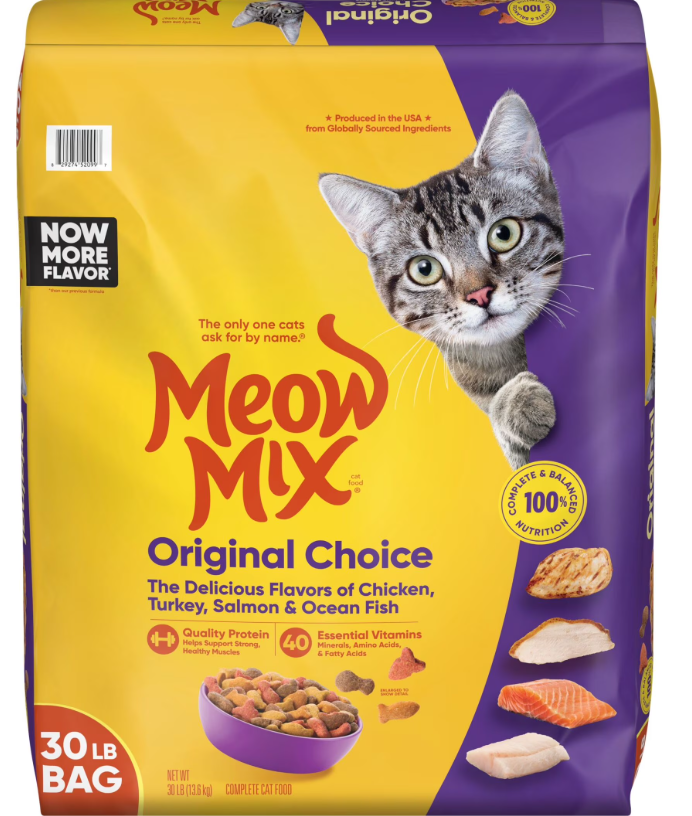 Cat Food Meow Mix