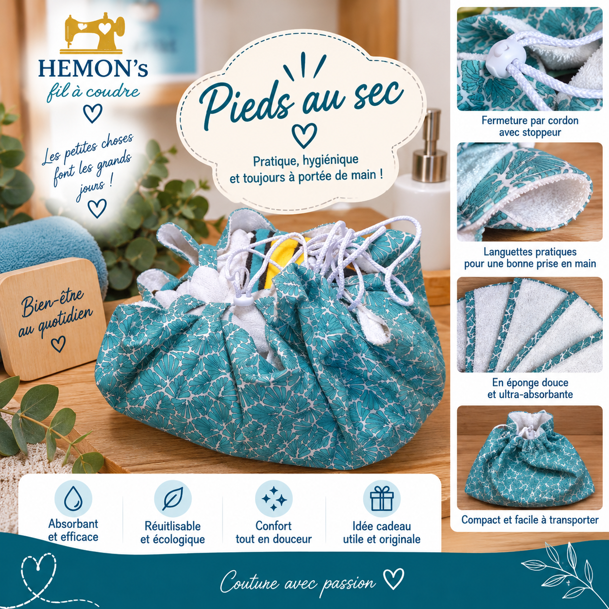 Pieds au sec