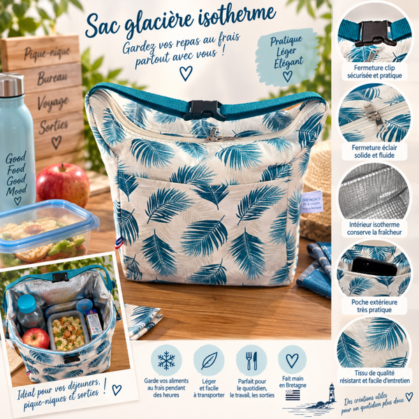 Sac glacière et range couverts