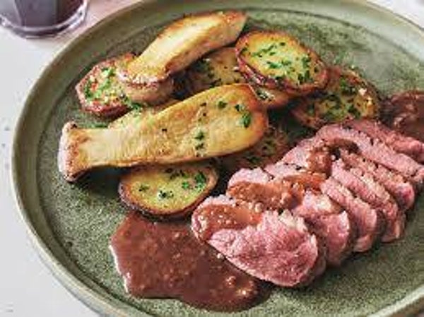 magret et pomme de terre sarladaise
