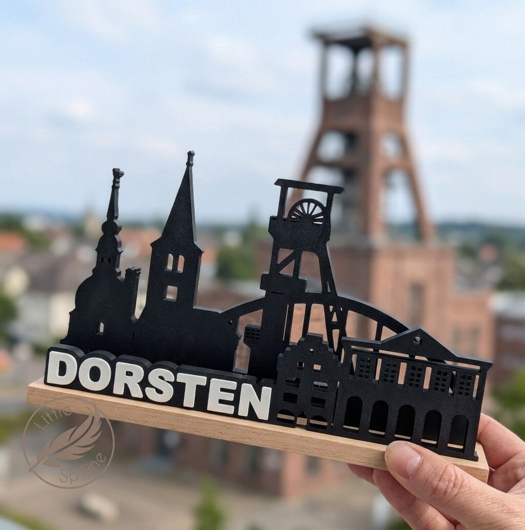 Stadt-Silhouette "Dorsten"