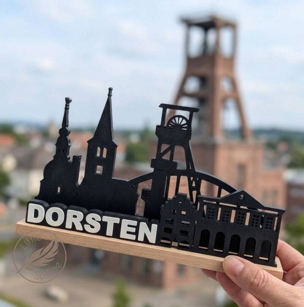 Stadt-Silhouette "Dorsten"