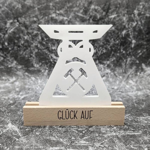 "Glück Auf" Aufsteller