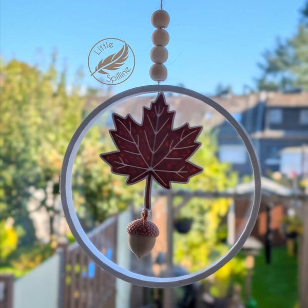 Herbstlicher Fensterring