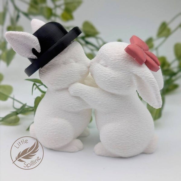 knutschende Häschen