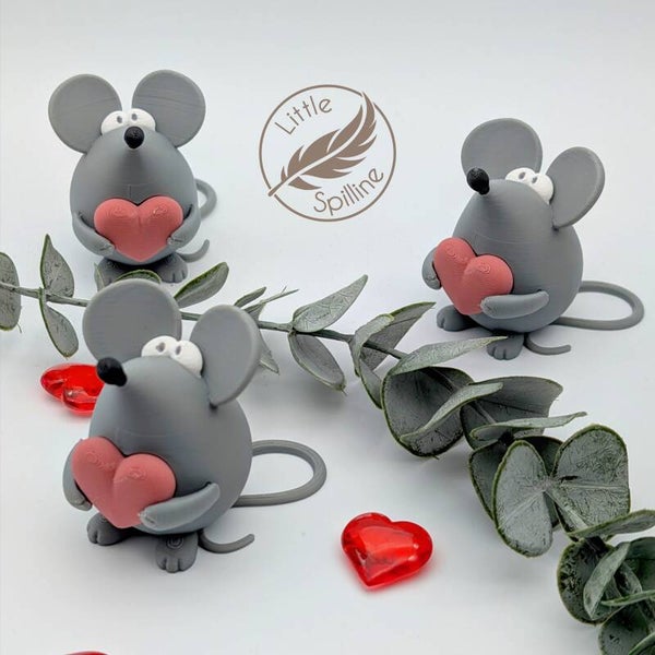 Maus mit Herz