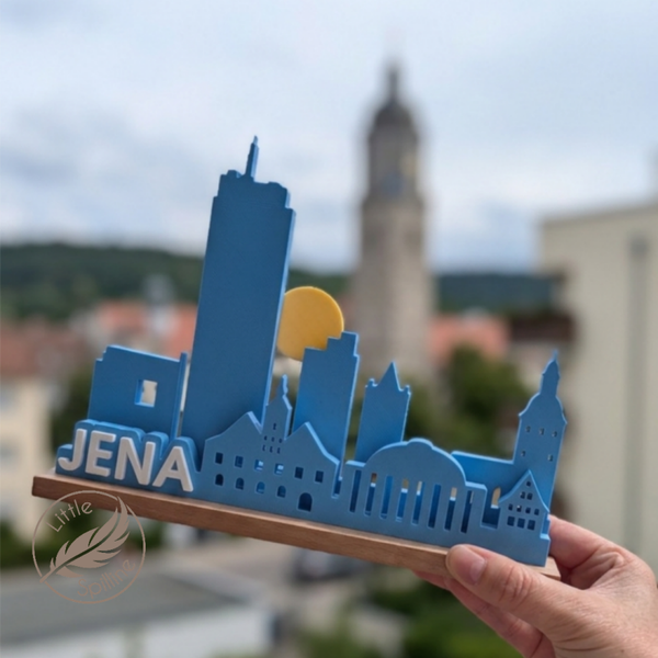Stadt-Silhouette "Jena"