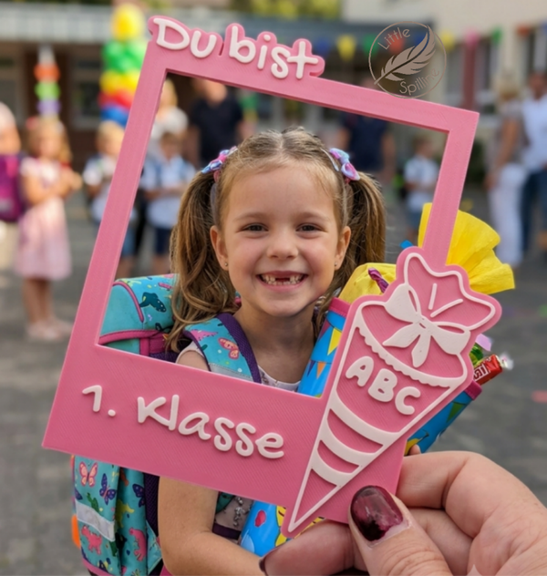 Einschulungs-Fotorahmen
