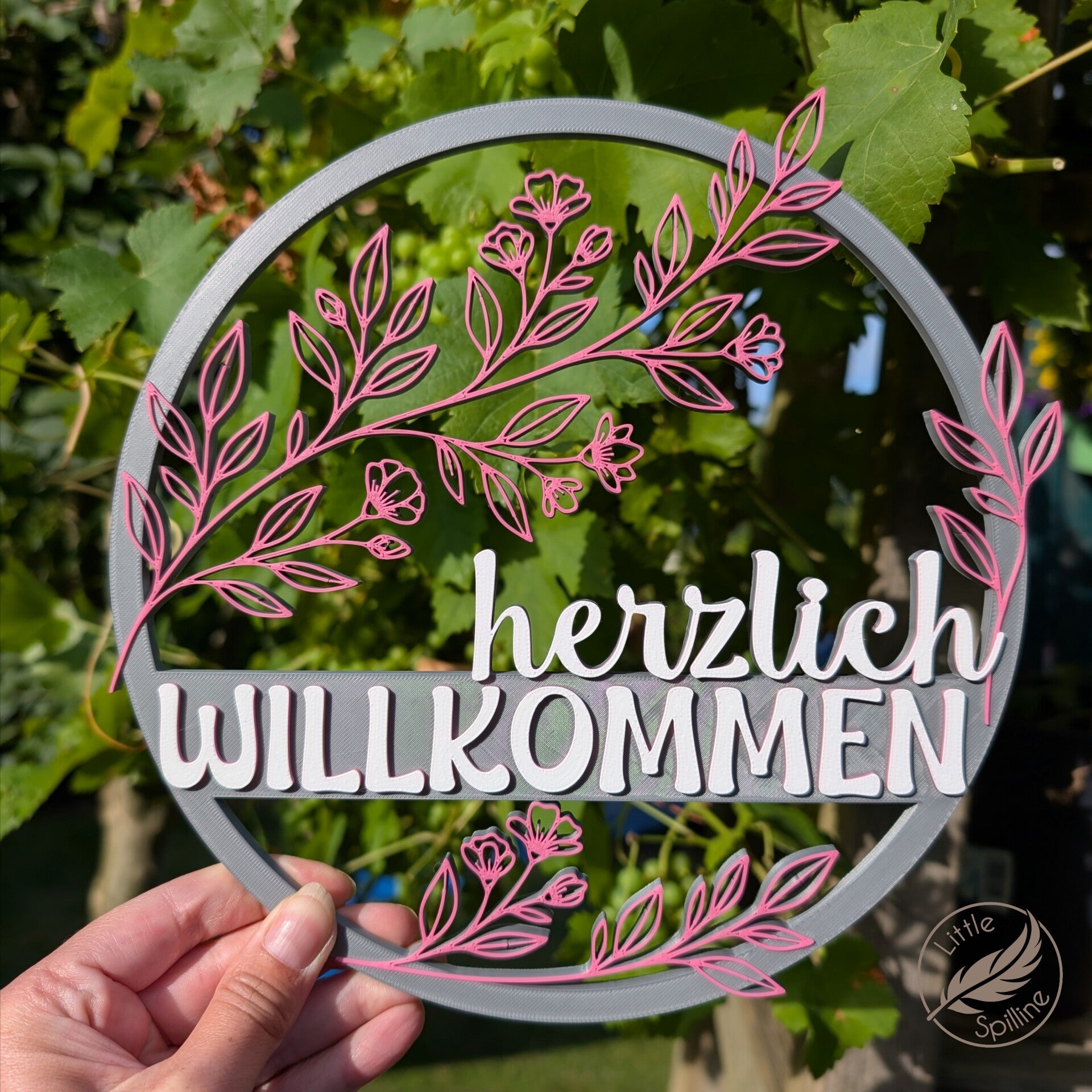 Türkranz „herzlich WILLKOMMEN“