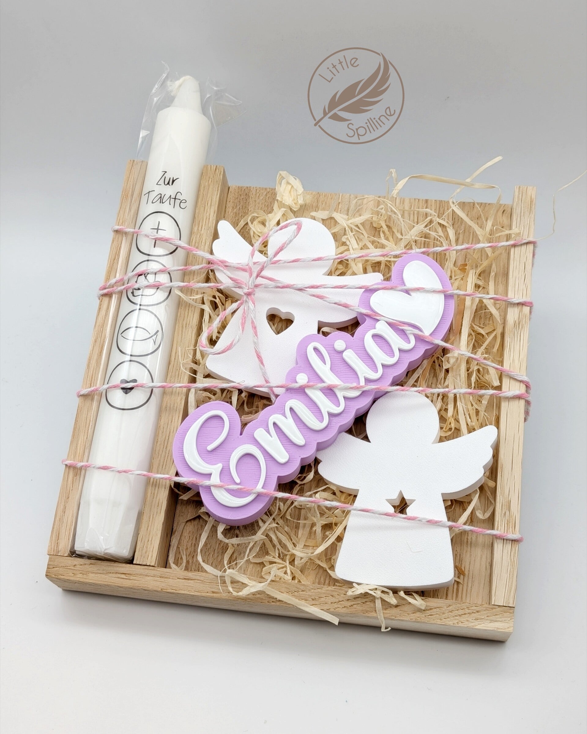 Personalisiertes Geschenkset zur Taufe, Kommunion & Konfirmation