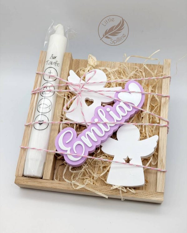 Personalisiertes Geschenkset zur Taufe, Kommunion & Konfirmation
