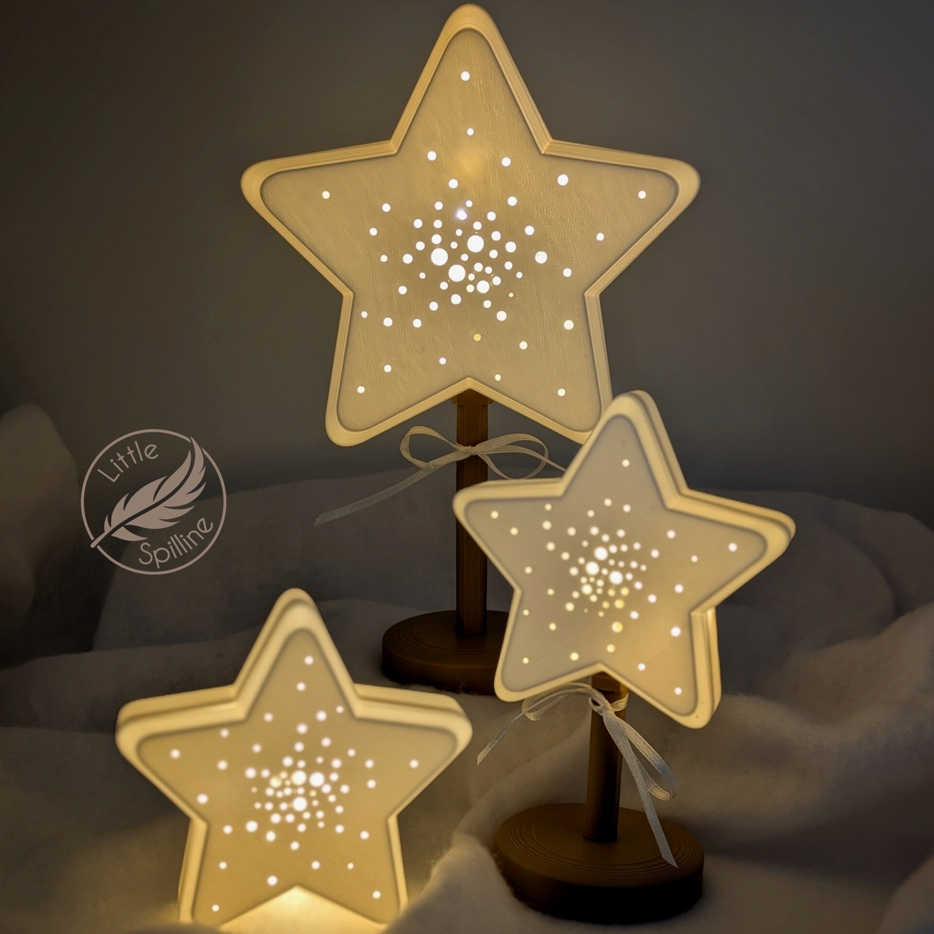 Funkelstern mit Licht