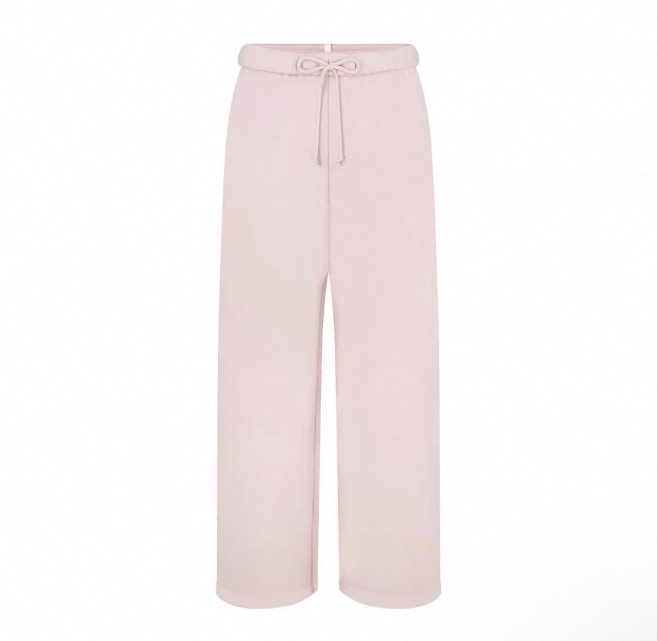 SKIMS Cotton Fleece Blend Straight-leg Pant