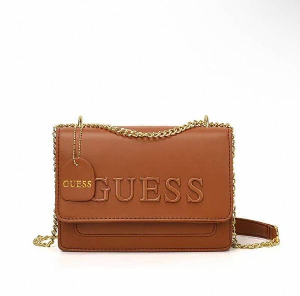 Guess Retro Printed Crossbody Bag