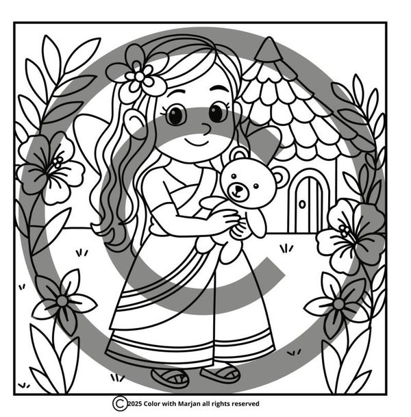 Sweet Girl Teddy bear