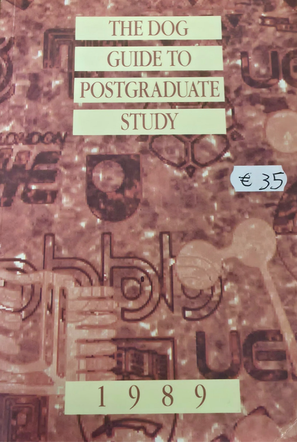 The Dog Guide To Postgraduate Study