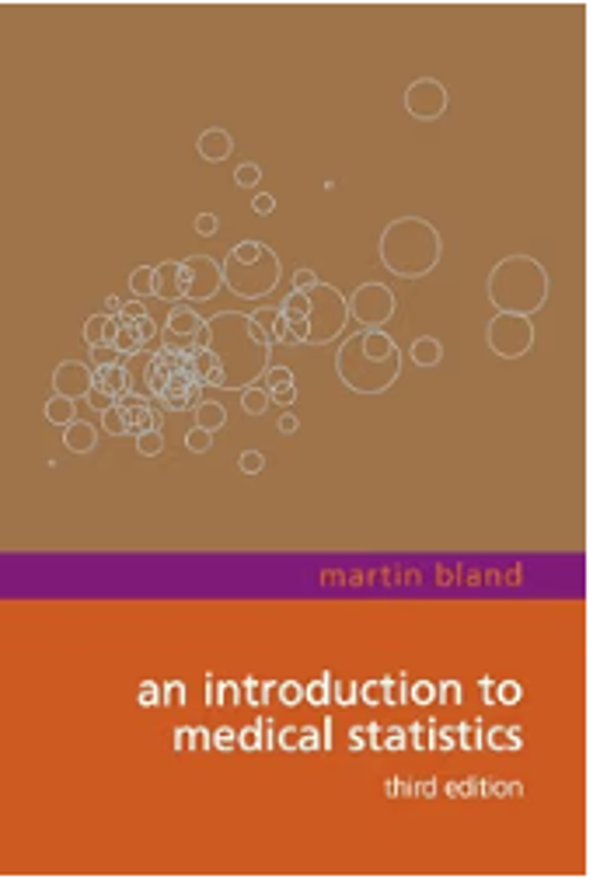An introduction to medical statistics