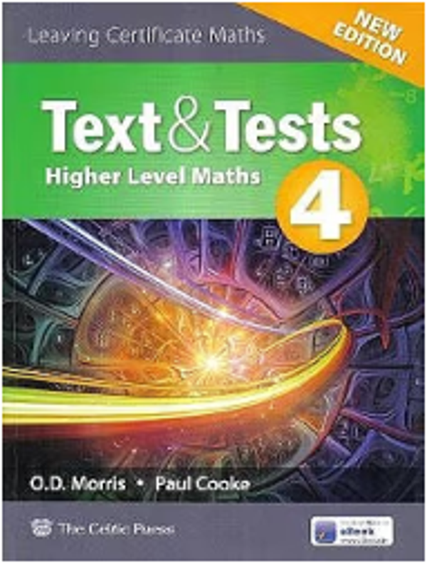 Text and Test 4 Math Higher Level