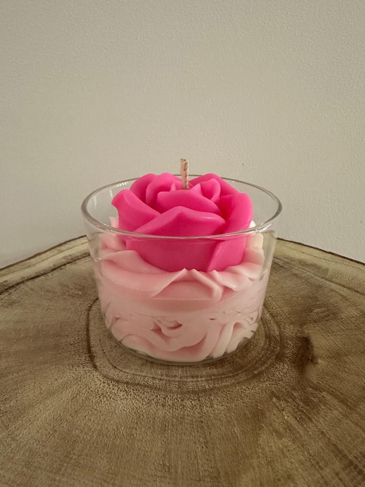 Bougie Macaron vanille