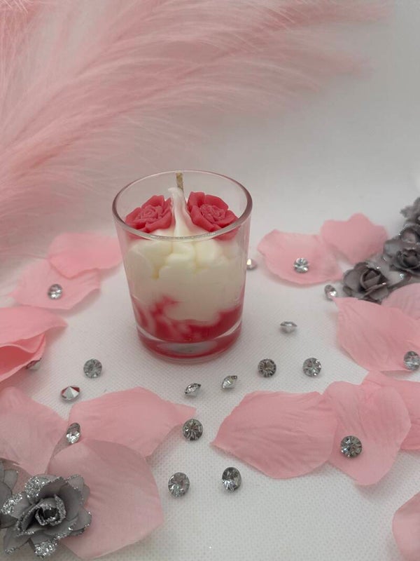 Petite bougie Rose