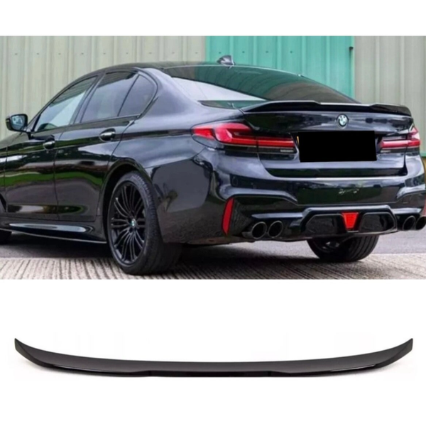 G30 M5 CS style rear boot spoiler Gloss Black
