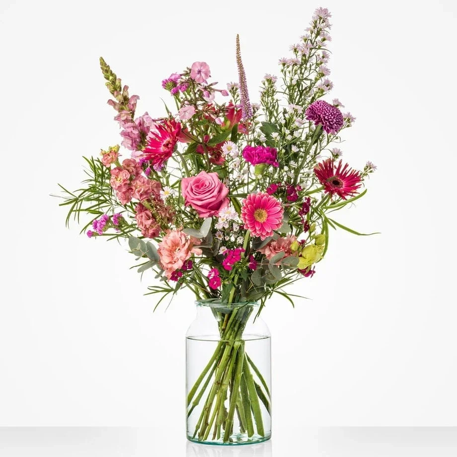Romantisch roze boeket