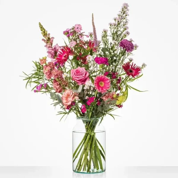 Romantisch roze boeket