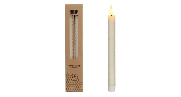 Led kaars Crème