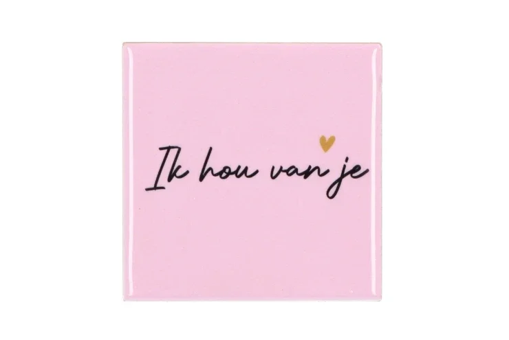 Tegeltje - Ik hou van jou