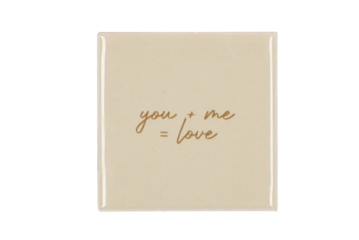 Tegeltje – You + Me = Love