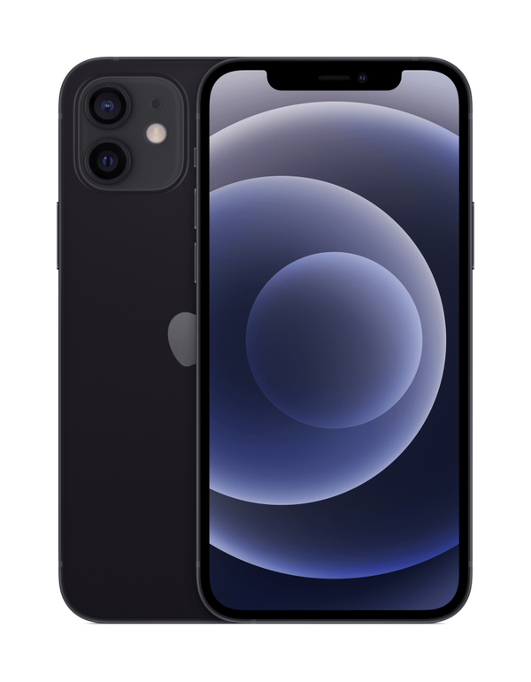 Refurbished iPhone 12 128GB – Zwart