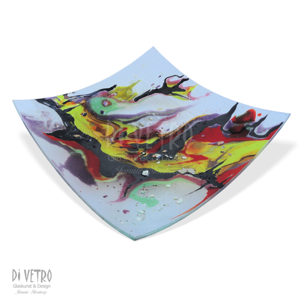 Glasfusing Object - Schaal 'MEDLEY OF COLOUR'