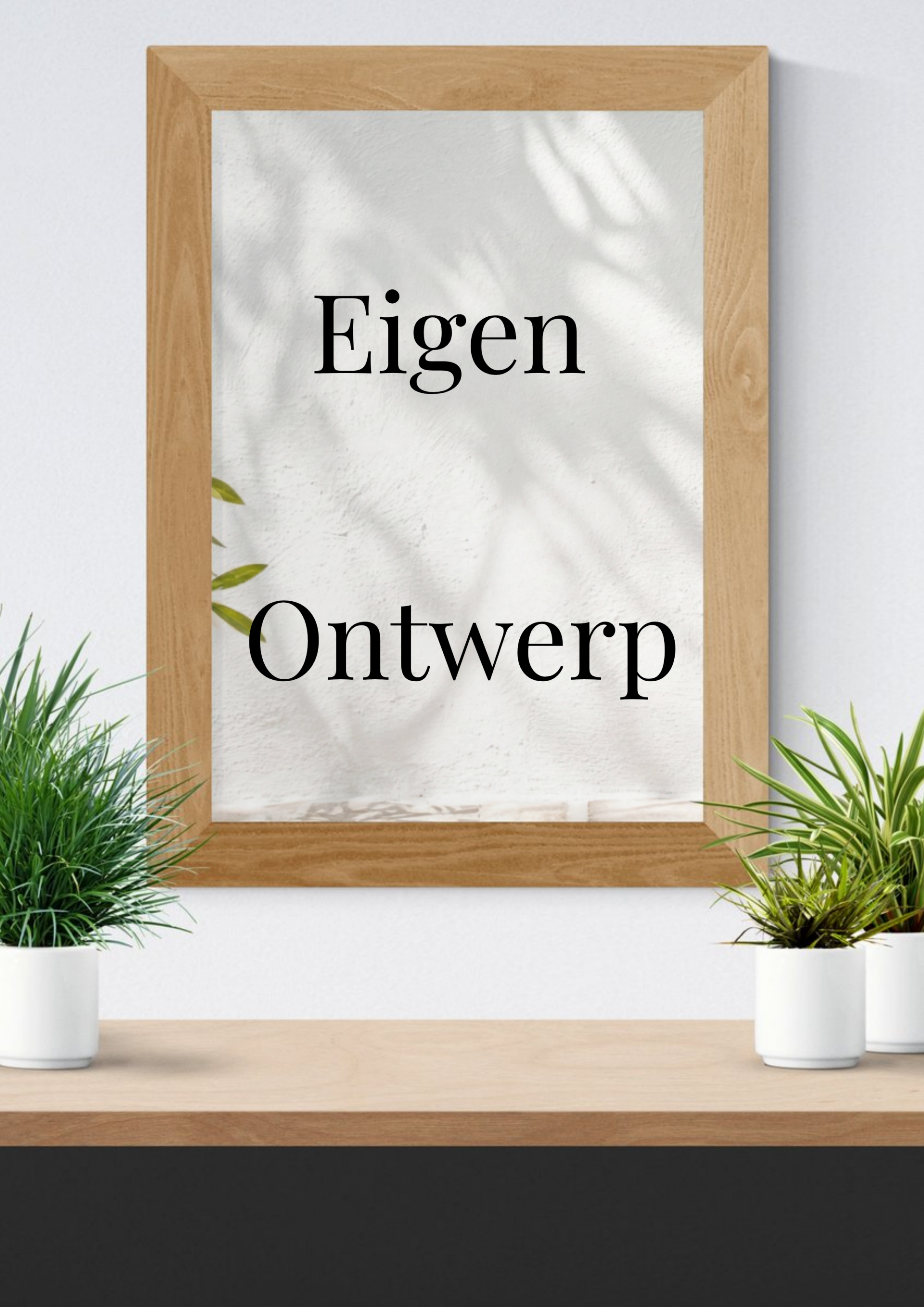Eigen ontwerp poster