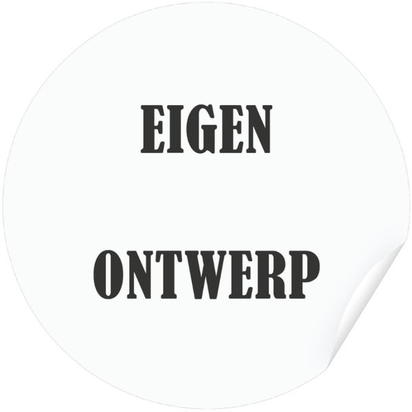 Gepersonaliseerde traktatiesticker – Eigen ontwerp