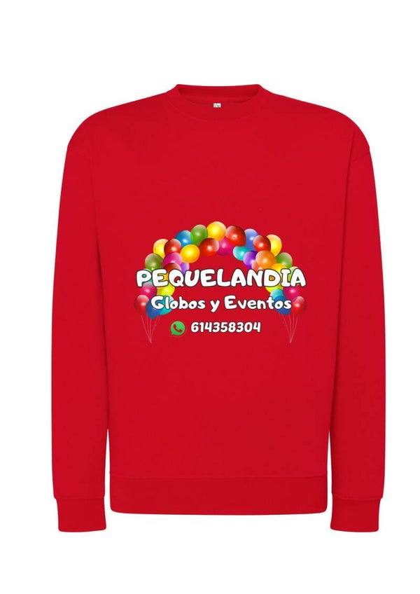 SUDADERAS BÁSICAS CON ESCUDO GRANDE (30X30aprox) + NOMBRE TRASERO